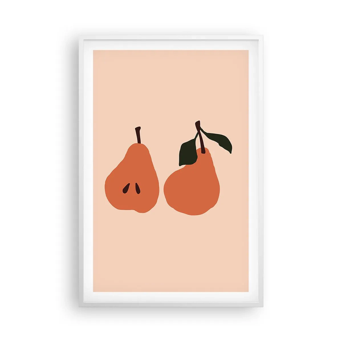 Poster in einem weißen Rahmen - Pure Süße - 61x91 cm