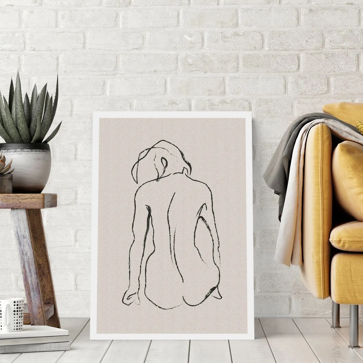 Poster - Mädchenakt - 30x40 cm