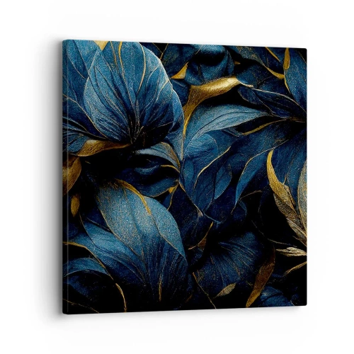 Bild auf Leinwand - Leinwandbild - Mit Gold gefüttert - 30x30 cm