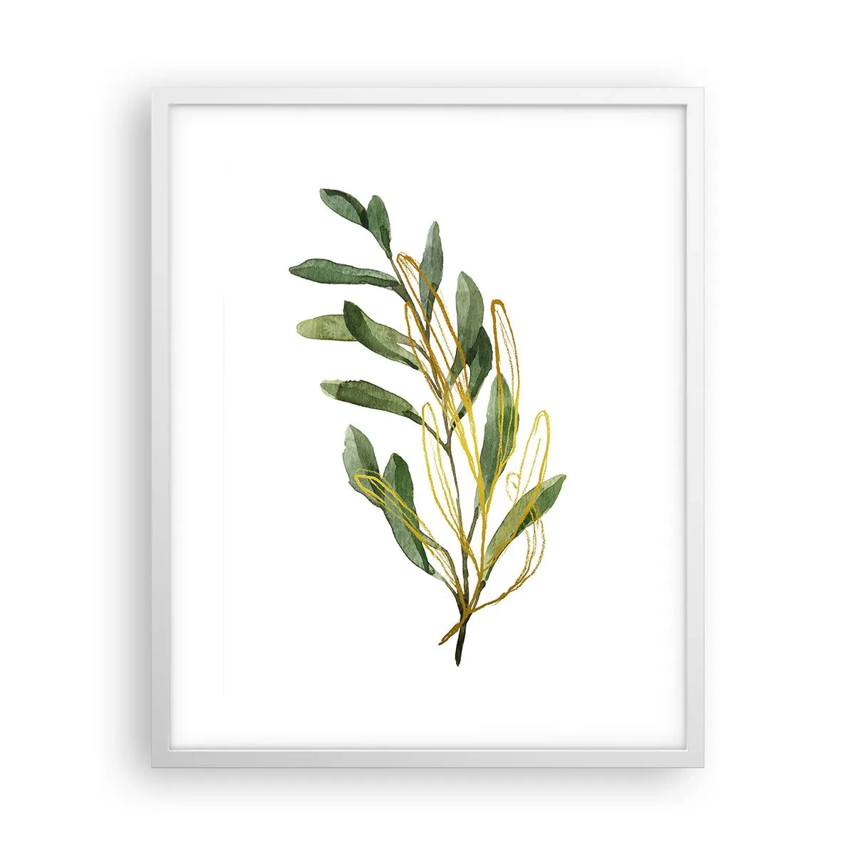 Poster in einem weißen Rahmen - Alles was gut ist - 40x50 cm