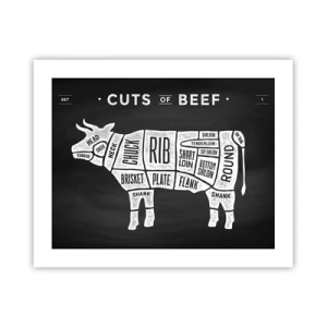 Poster - Metzger Grundierung - 50x40 cm