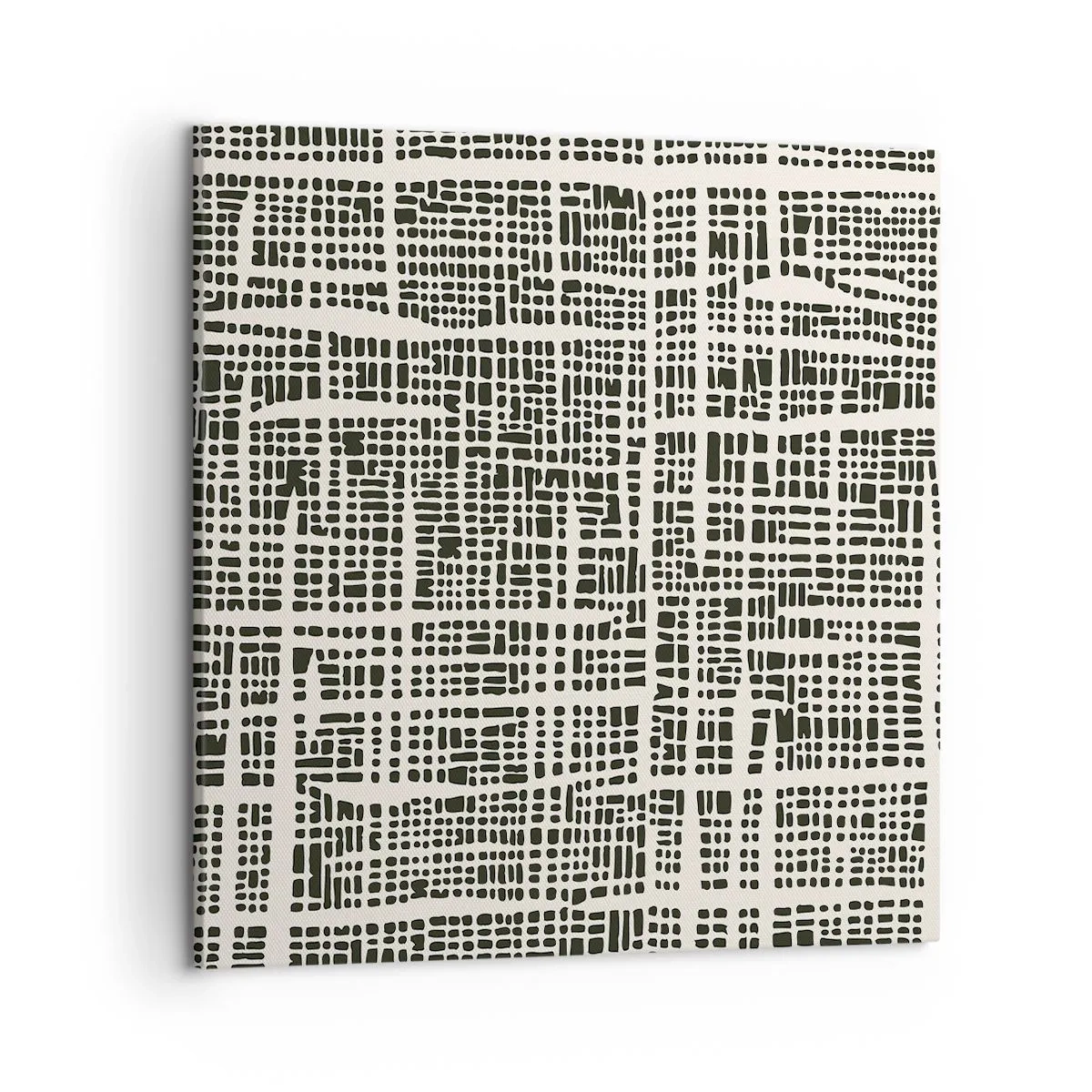 Bild auf Leinwand - Leinwandbild - Gewebte Komposition - 50x50 cm