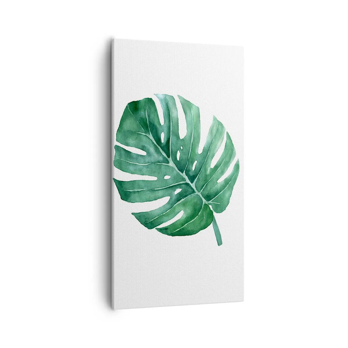 Bild auf Leinwand - Leinwandbild - Grünes Konzept - 55x100 cm