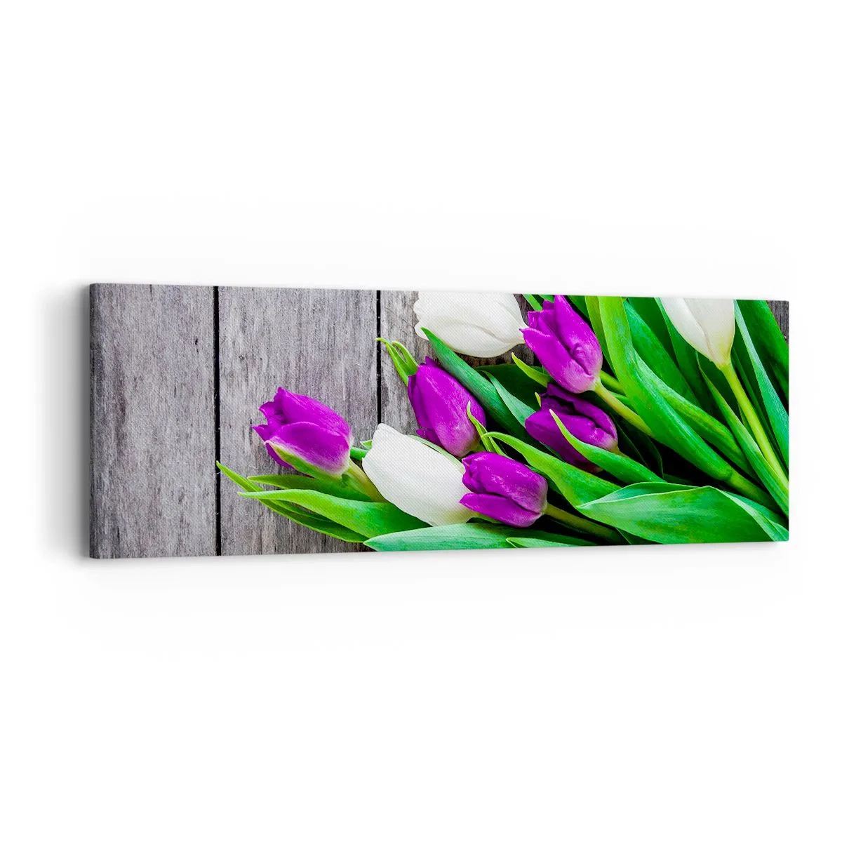 Bild auf Leinwand - Leinwandbild - Am Tag der Frühlingsferien - 90x30 cm