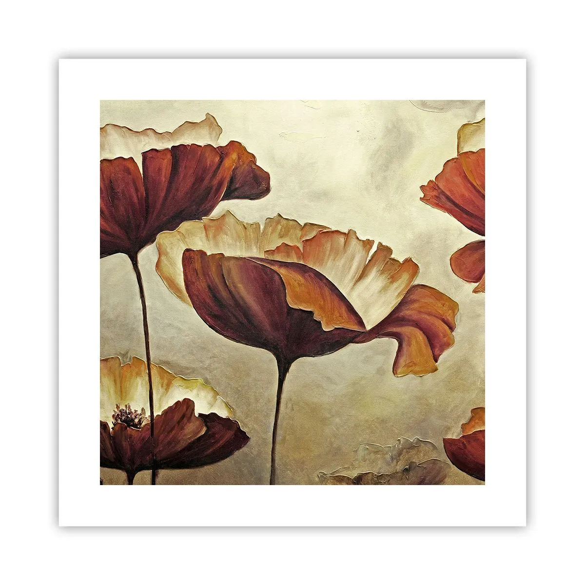 Poster - Weideland - 40x40 cm