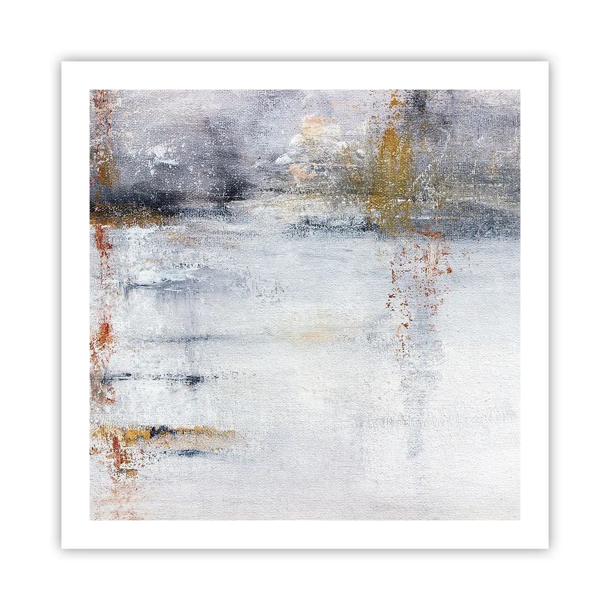 Poster - Hinter dem Luftvorhang - 60x60 cm