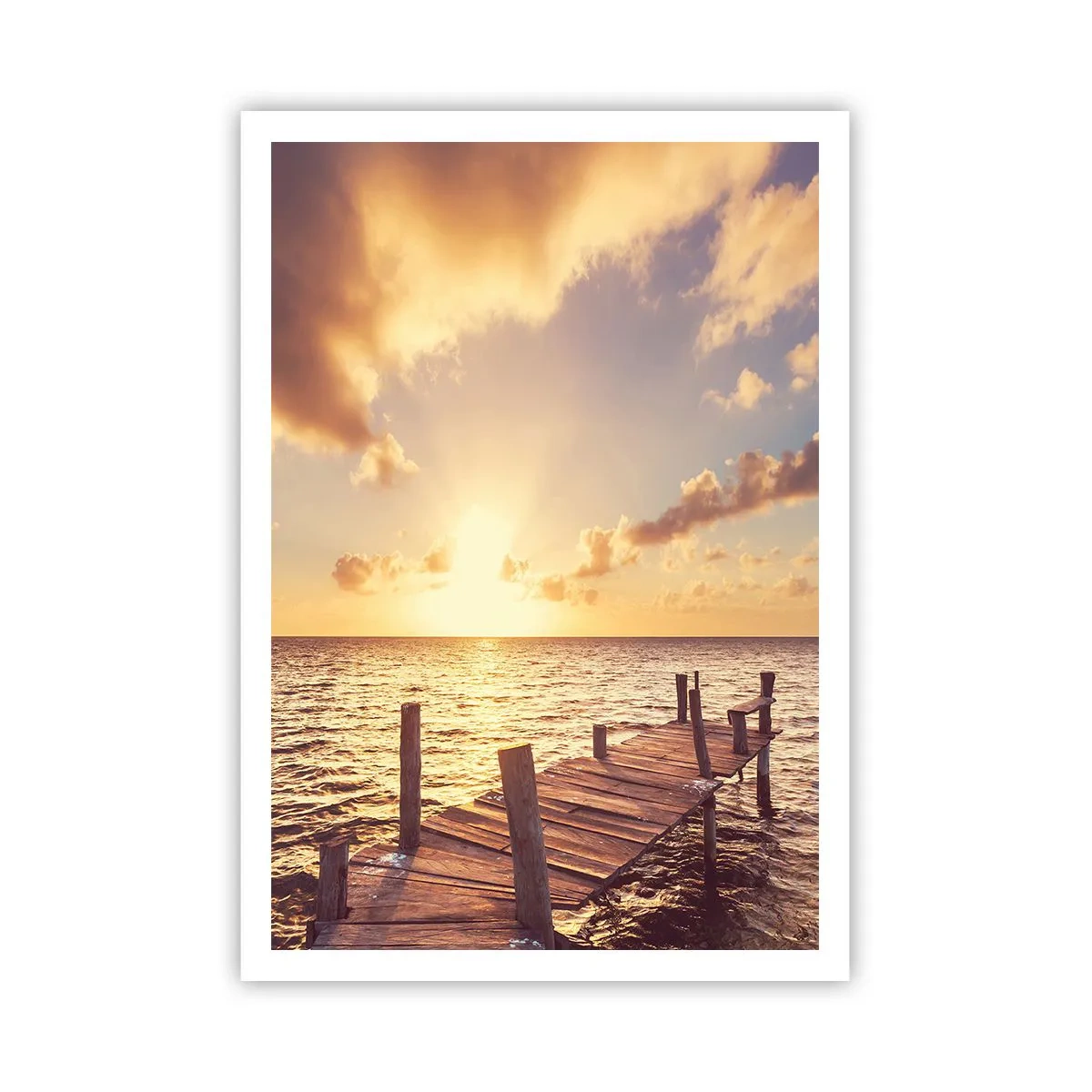 Poster - Das goldene Land der Sanftmut - 70x100 cm