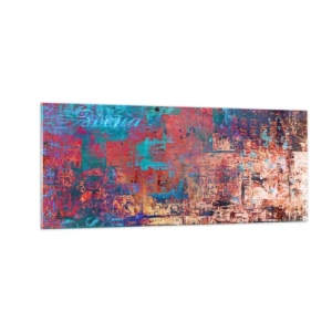 Glasbild - Bild auf glas - Erinnerung und Vergessen - 100x40 cm