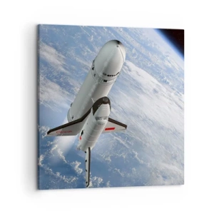 Bild auf Leinwand - Leinwandbild - Kosmischer Aufstieg - 50x50 cm