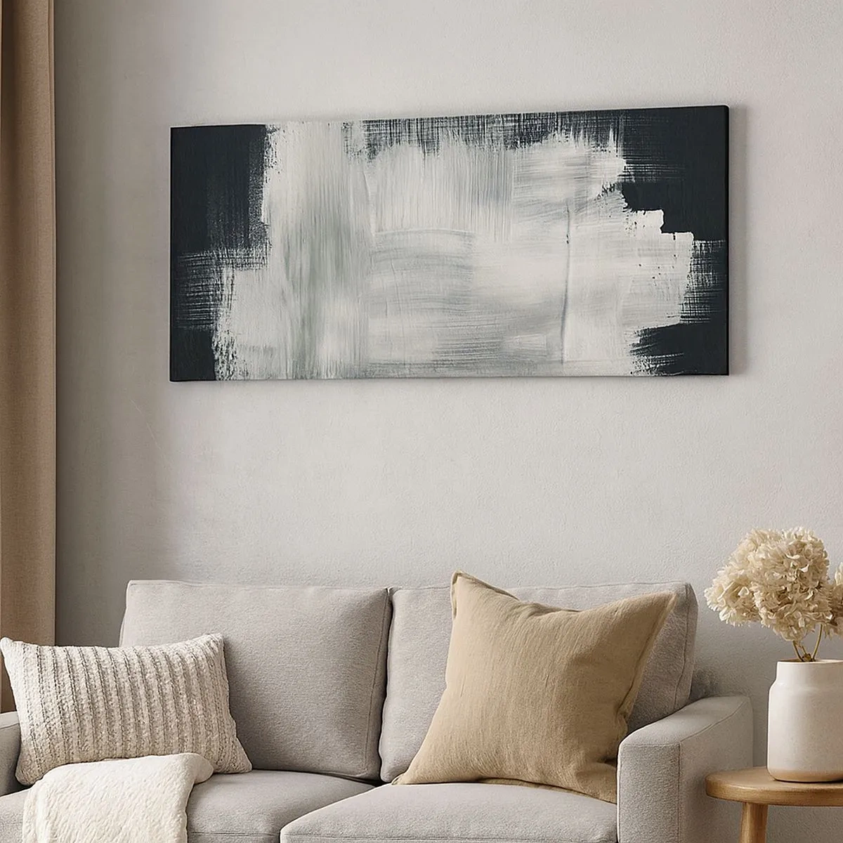 Bild auf Leinwand - Leinwandbild - Vertikal und horizontal gewebt - 100x40 cm