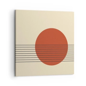 Bild auf Leinwand - Leinwandbild - Immer wieder und weiter - 60x60 cm