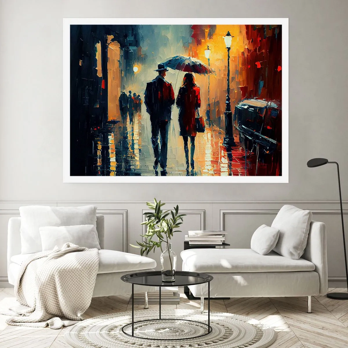 Poster - Urbane Liebesgeschichte - 40x30 cm