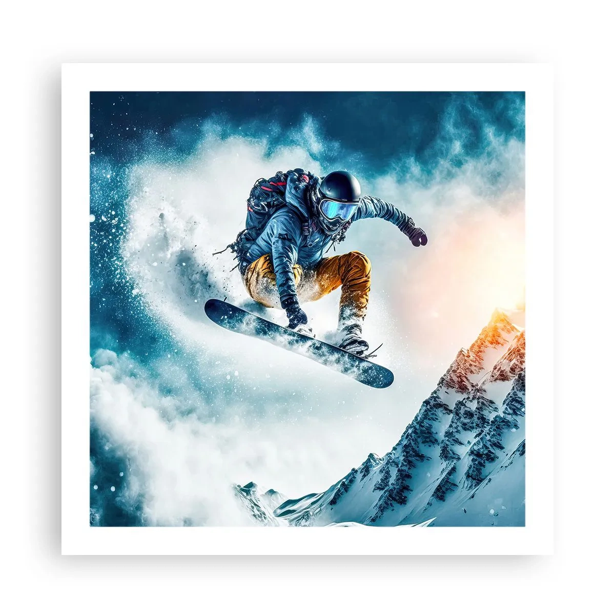 Poster - Extreme Emotionen - 60x60 cm