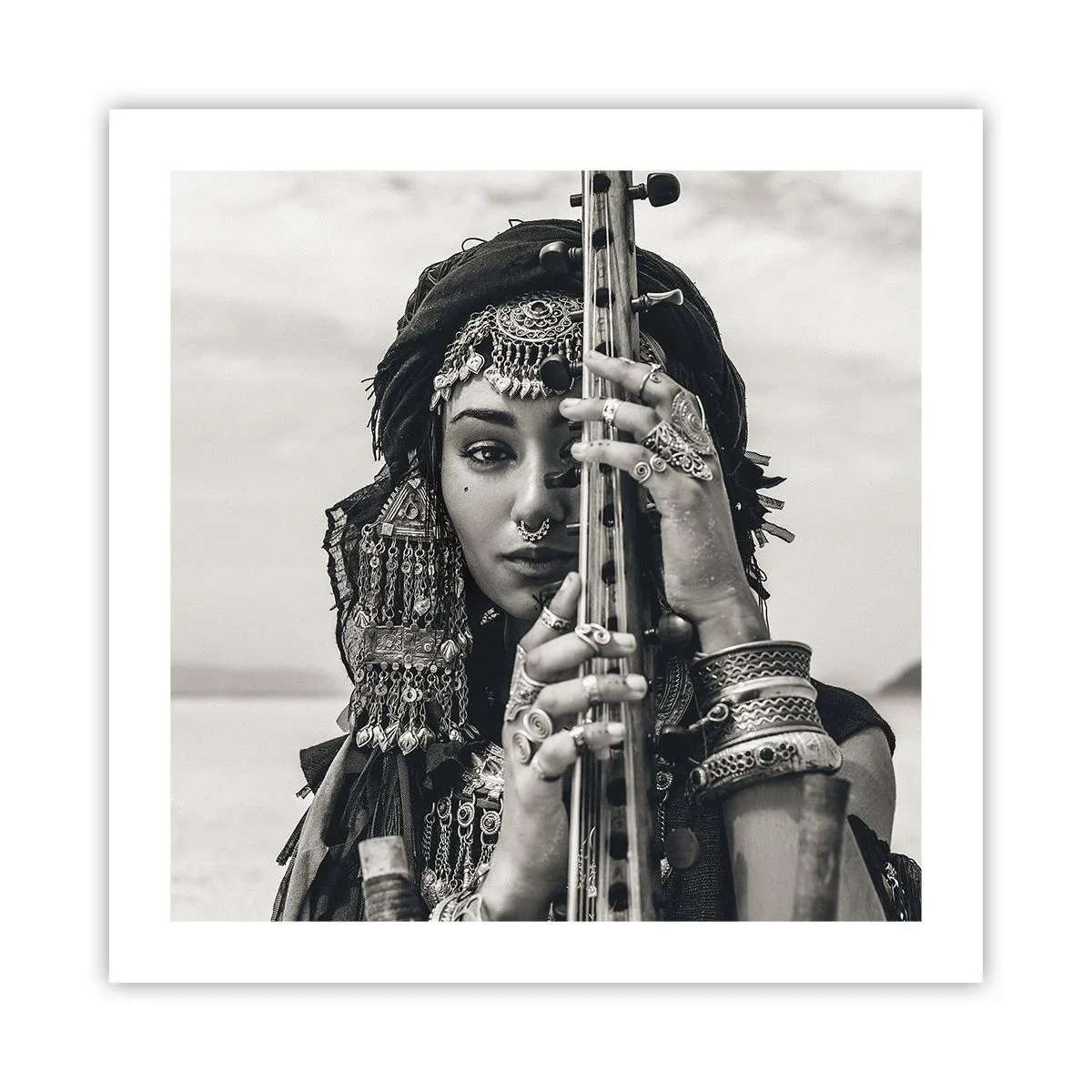 Poster - Die Musik des Orients selbst - 50x50 cm