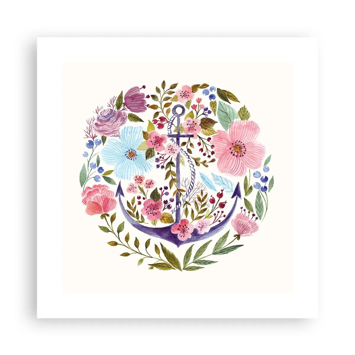 Poster - Guter Traum eines Seemanns - 40x40 cm