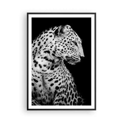 Poster in einem schwarzem Rahmen - Rechtes Profil perfekt! - 70x100 cm