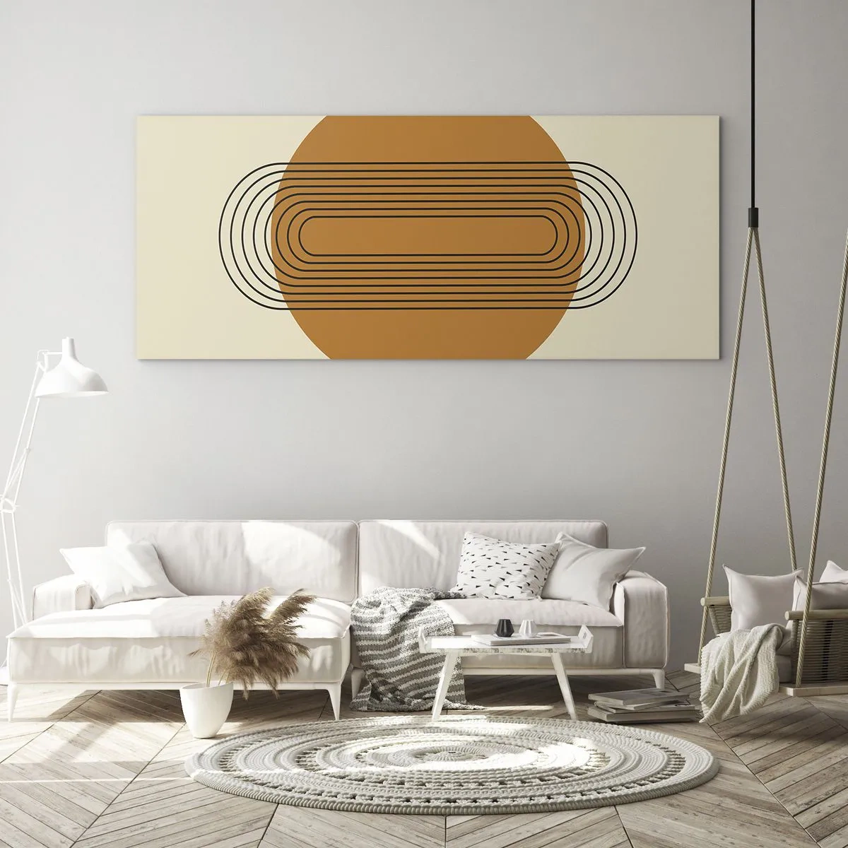 Glasbild - Bild auf glas - Perfekter Plan - 100x40 cm