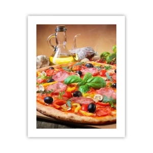 Poster - Mit echtem italienischem Flair - 40x50 cm