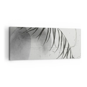 Bild auf Leinwand - Leinwandbild - Subtile Exotik der Natur - 100x40 cm