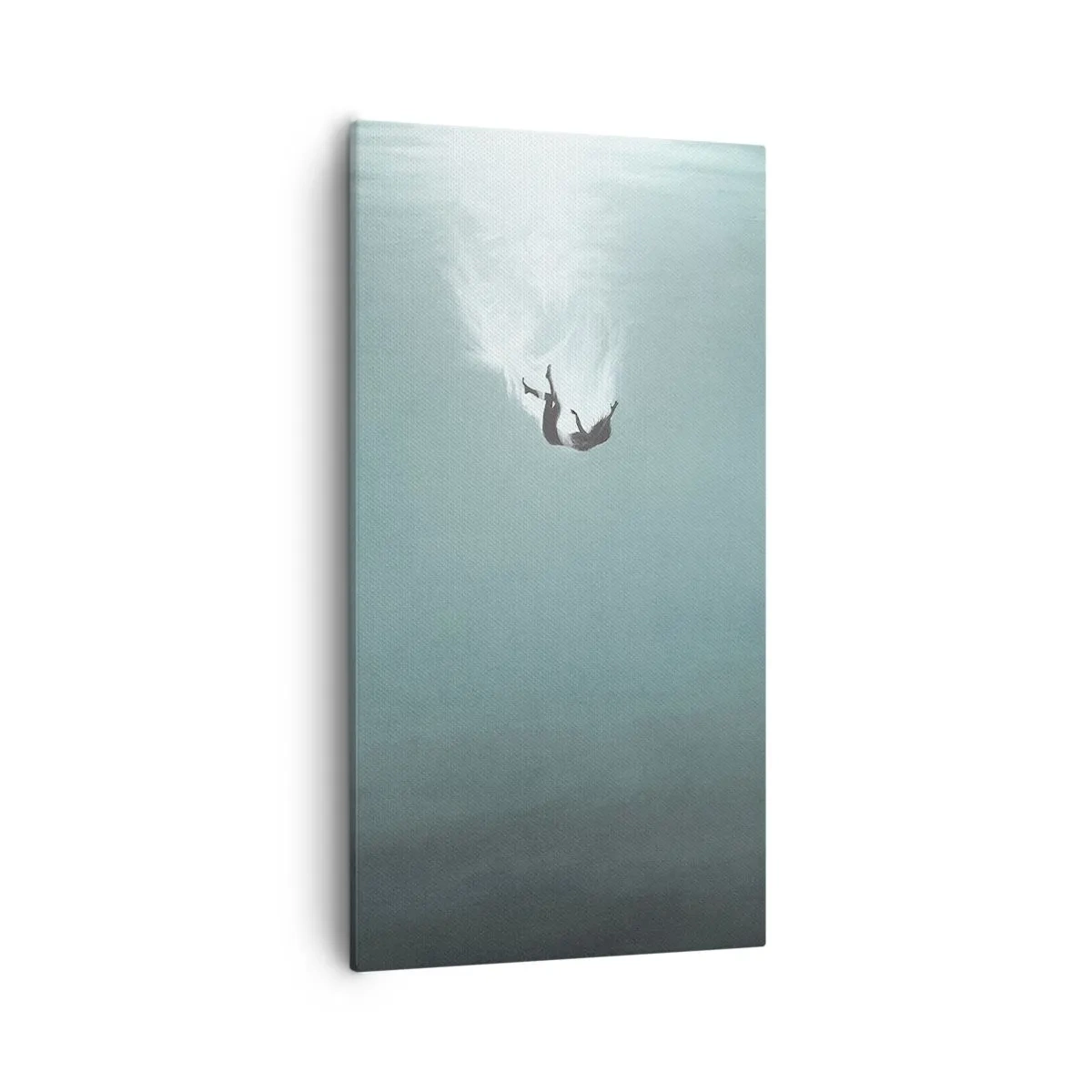 Bild auf Leinwand - Leinwandbild - In den Armen des Ozeans - 55x100 cm