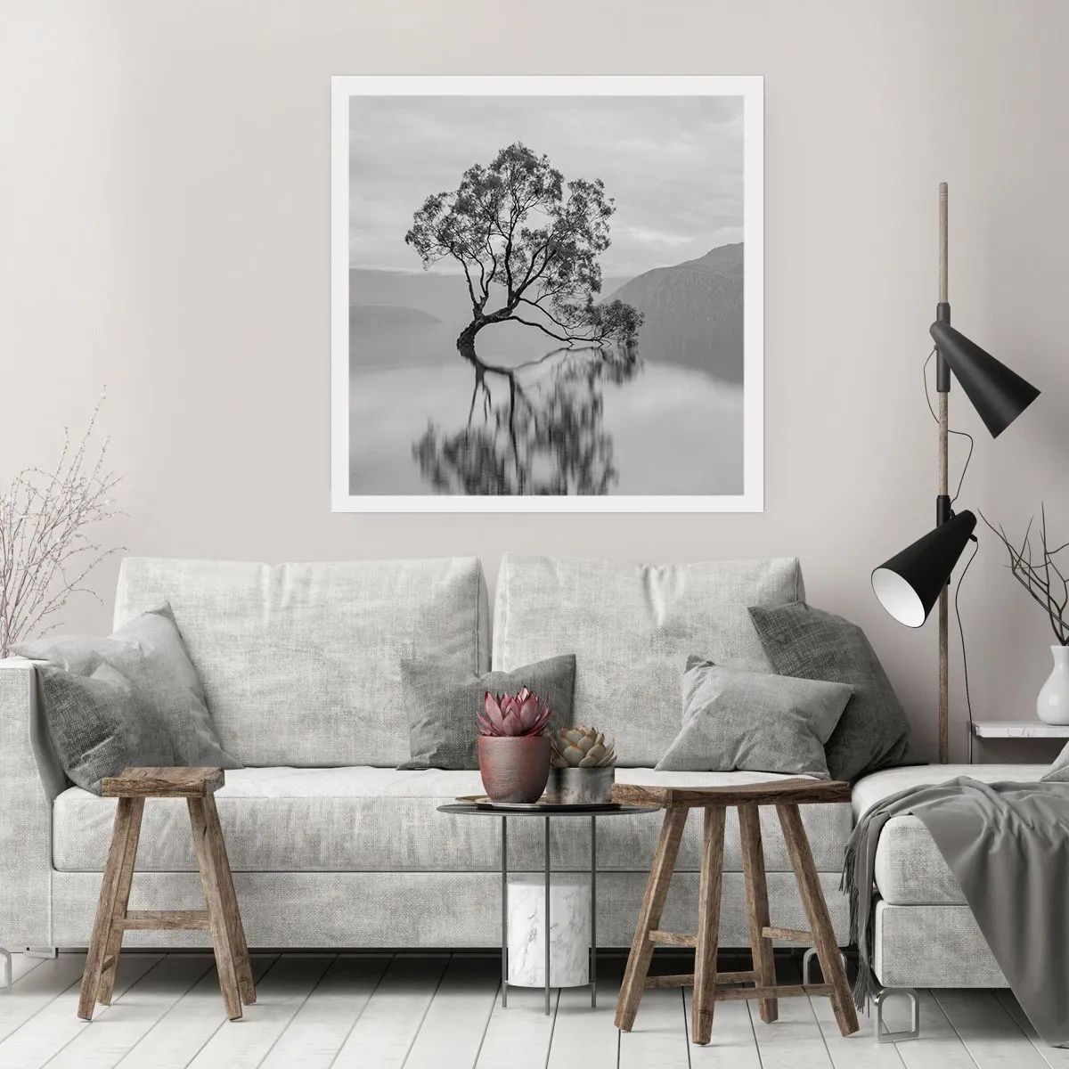 Poster - Es gibt so ein Land - 50x50 cm