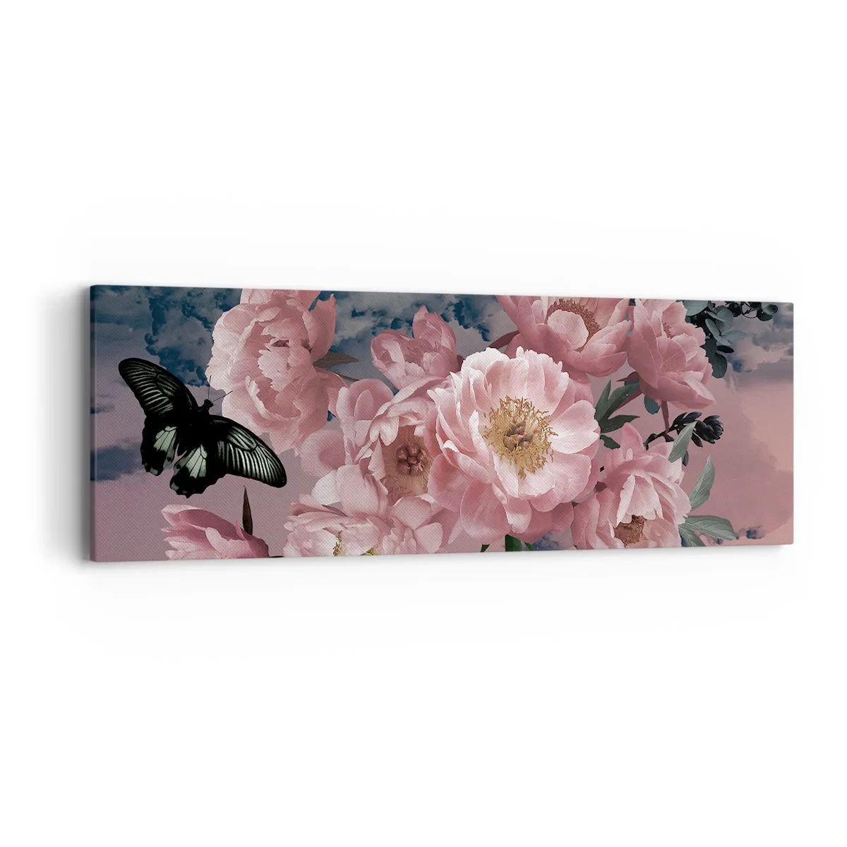 Bild auf Leinwand - Leinwandbild - Der Höhepunkt der Romantik - 90x30 cm