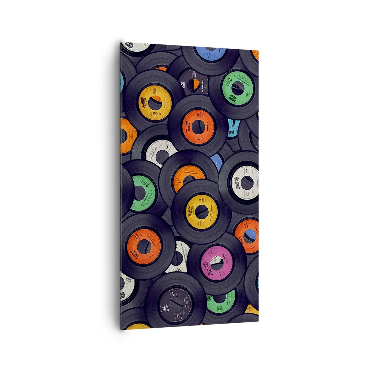 Bild auf Leinwand - Leinwandbild - Farben der Klassiker - 65x120 cm