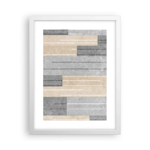 Poster in einem weißen Rahmen - Komposition: Vertikal halten - 30x40 cm