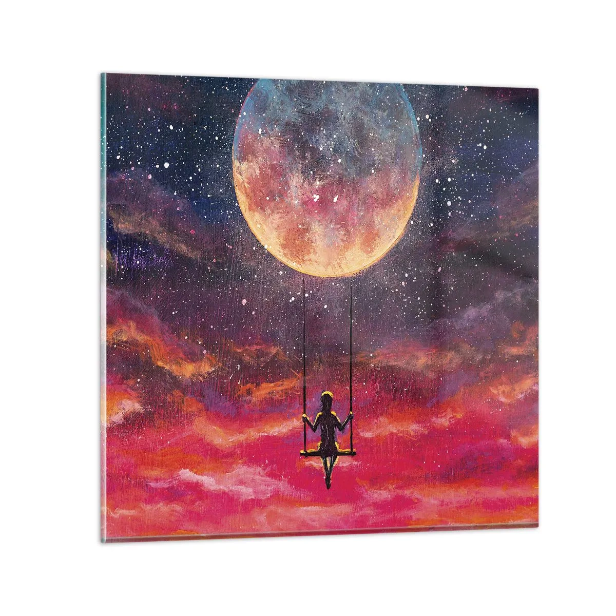 Glasbild - Bild auf glas - Traum - 50x50 cm