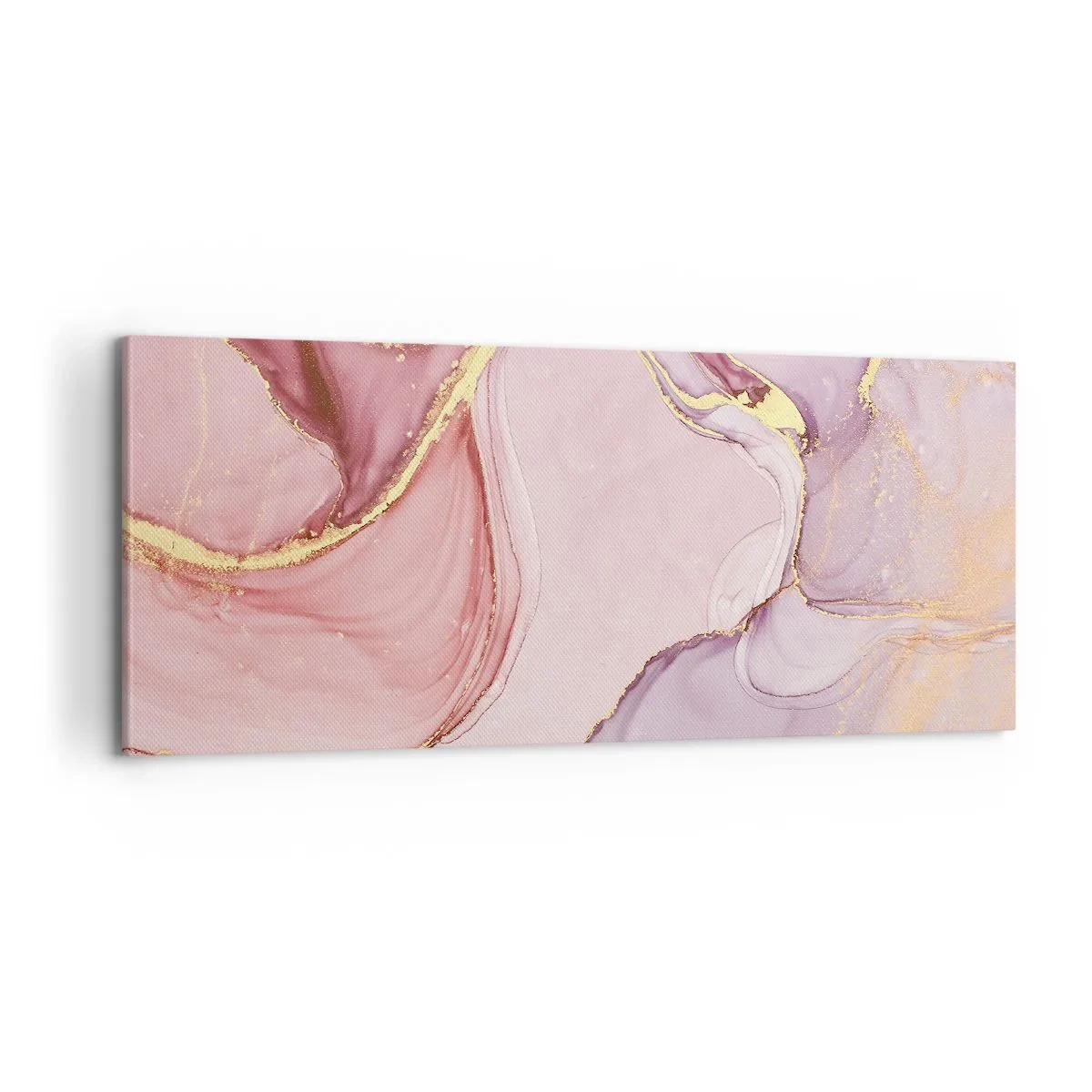 Bild auf Leinwand - Leinwandbild - Eine Liebkosung der Farben - 100x40 cm