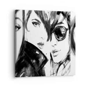 Bild auf Leinwand - Leinwandbild - Schönheit multipliziert - 30x30 cm