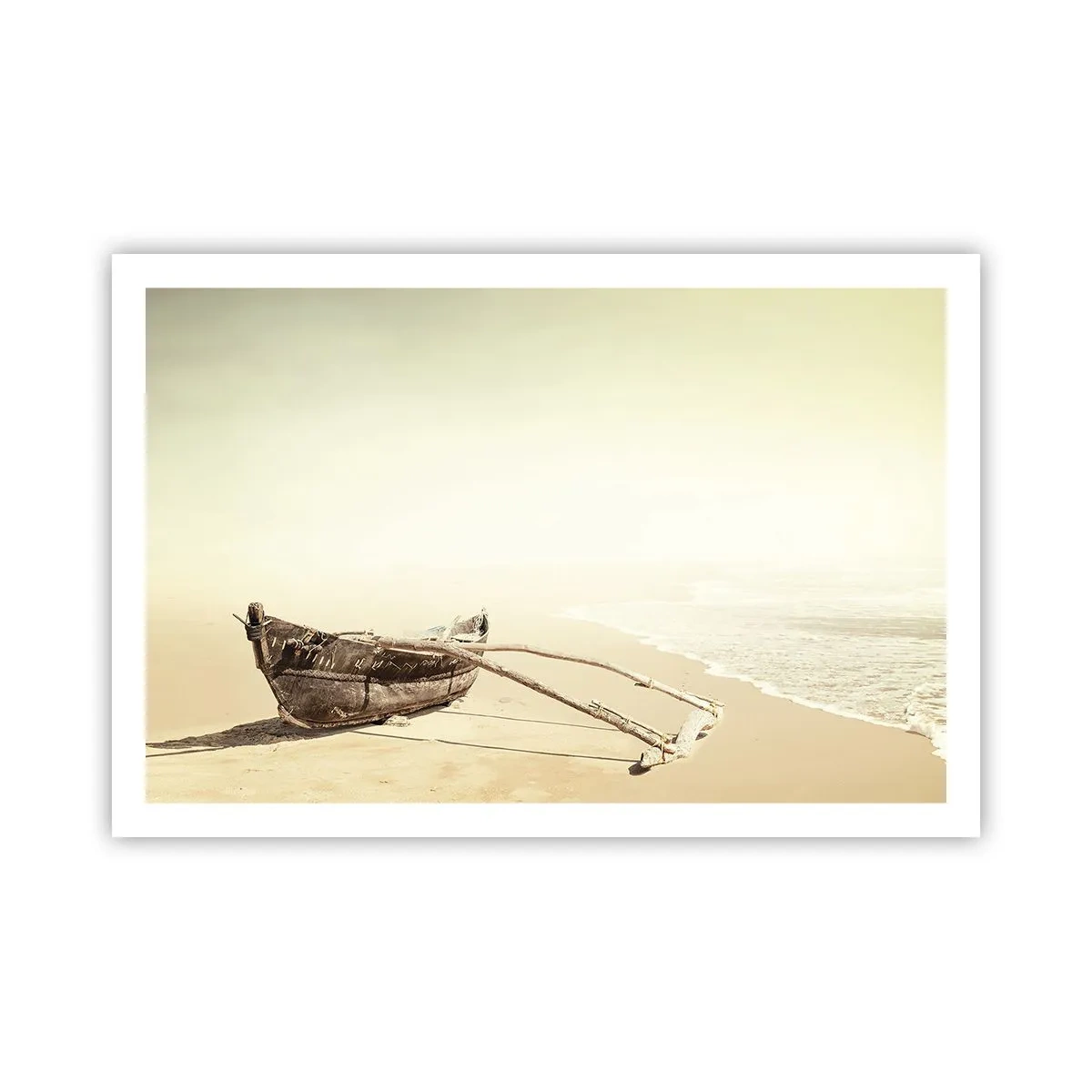 Poster - Erinnerung an die Südsee - 91x61 cm