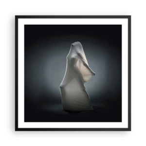 Poster in einem schwarzem Rahmen - Versteckte Wünsche - 60x60 cm