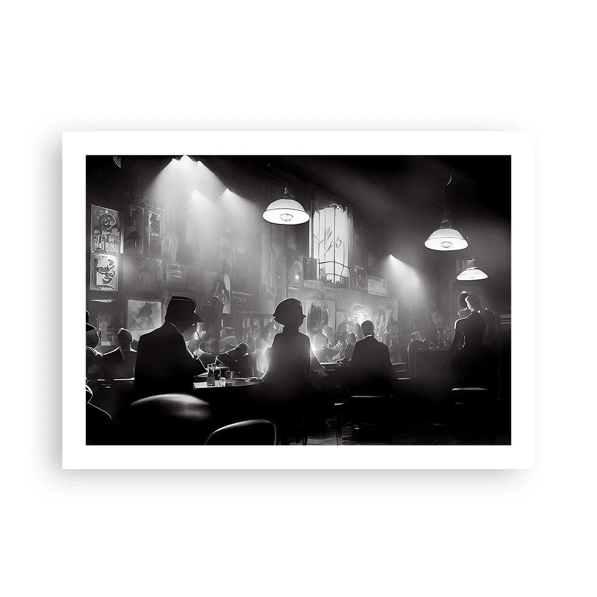 Poster - In Jazz-Atmosphäre - 70x50 cm