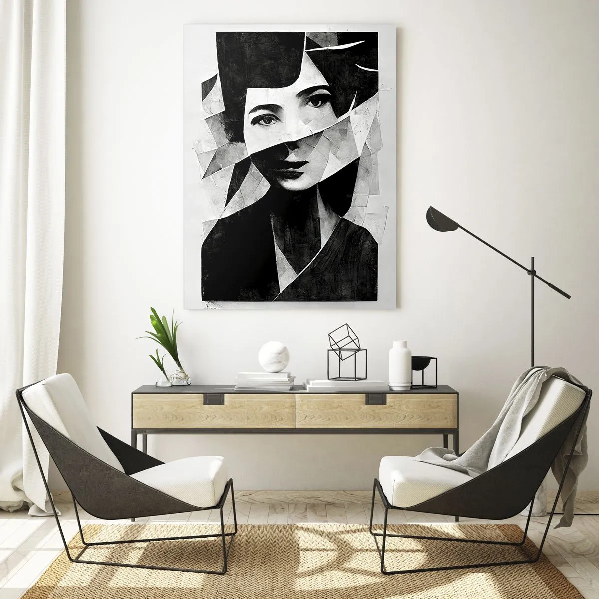 Glasbild - Bild auf glas - So, wie du wirklich bist… - 80x120 cm