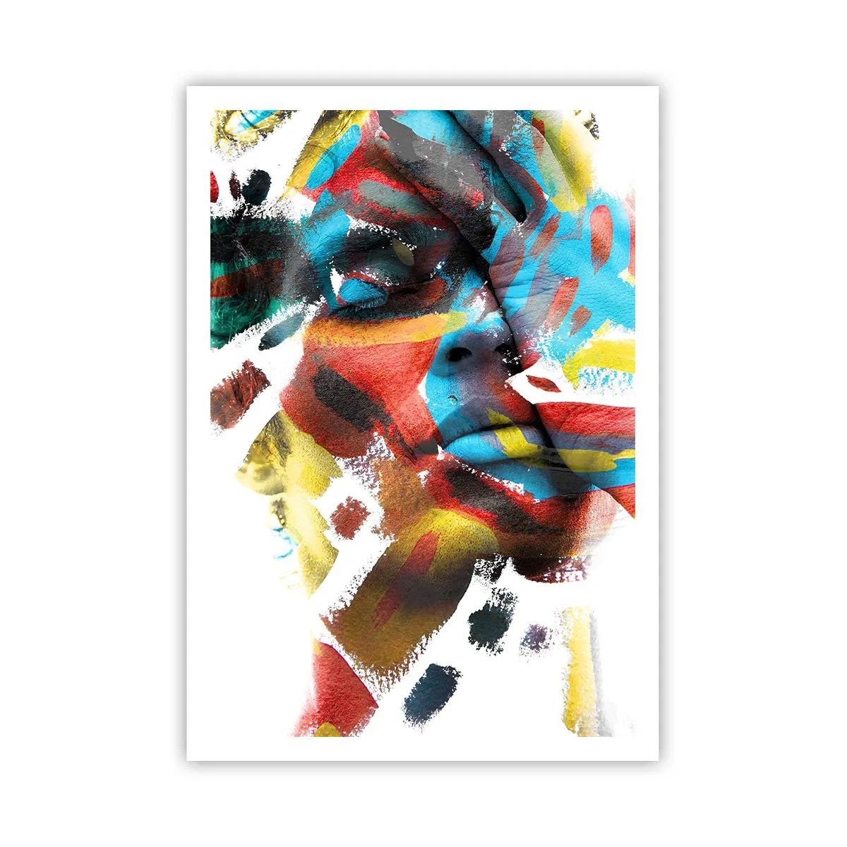 Poster - Eine bunte Persönlichkeit - 70x100 cm