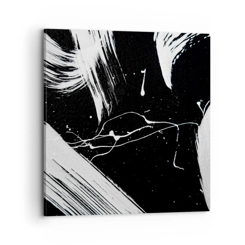 Bild auf Leinwand - Leinwandbild - Dunkelheit durchbrechen - 70x70 cm