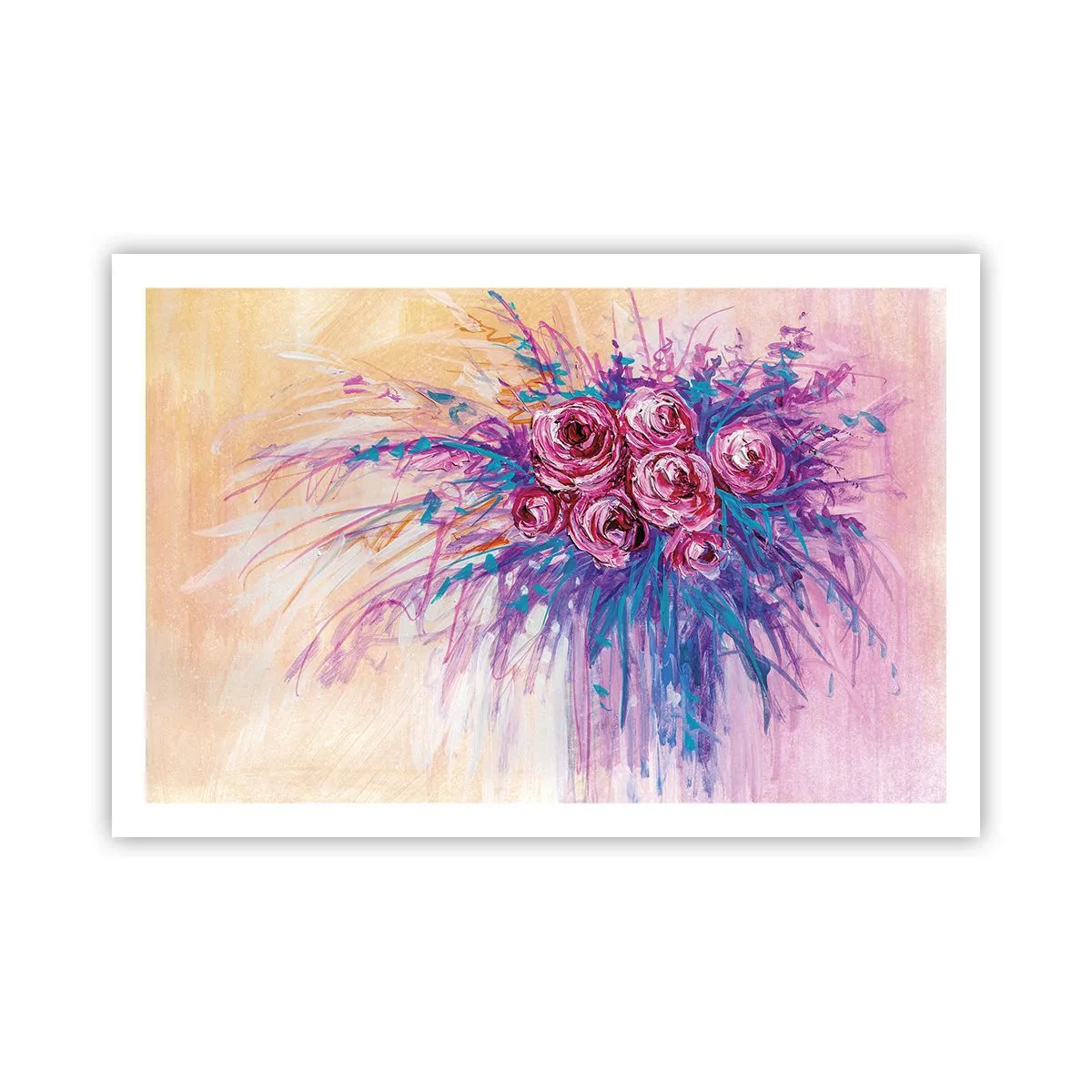 Poster - Rosenbrunnen - 91x61 cm