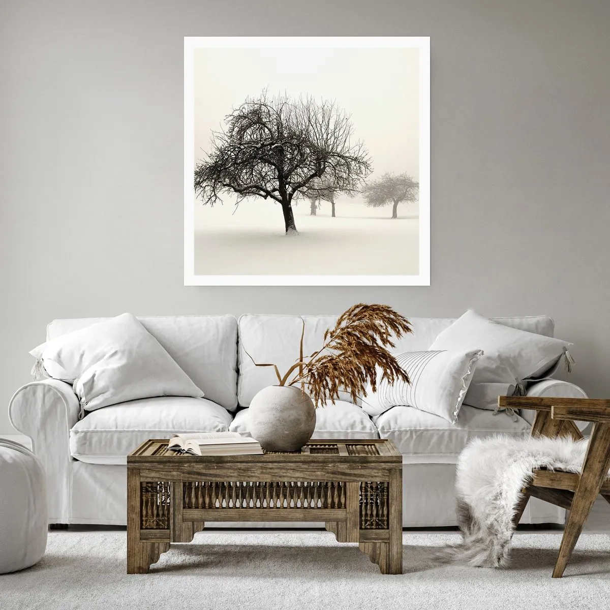 Poster - Winterschlaf - 30x30 cm