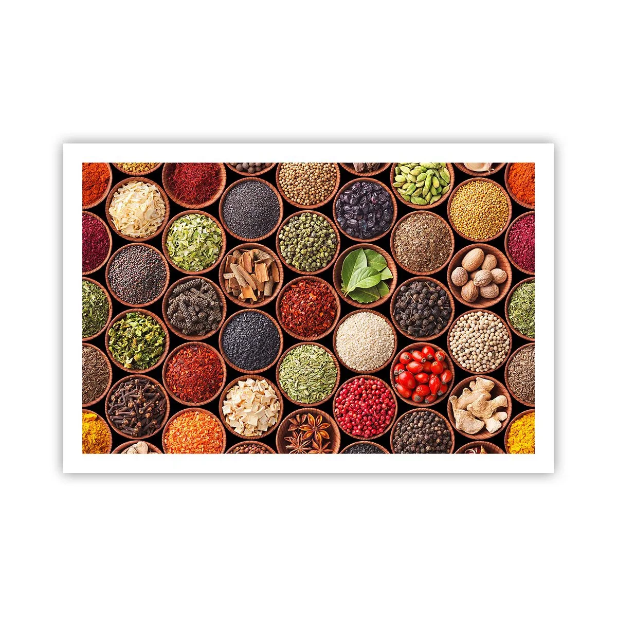 Poster - Alle Aromen der Welt - 91x61 cm