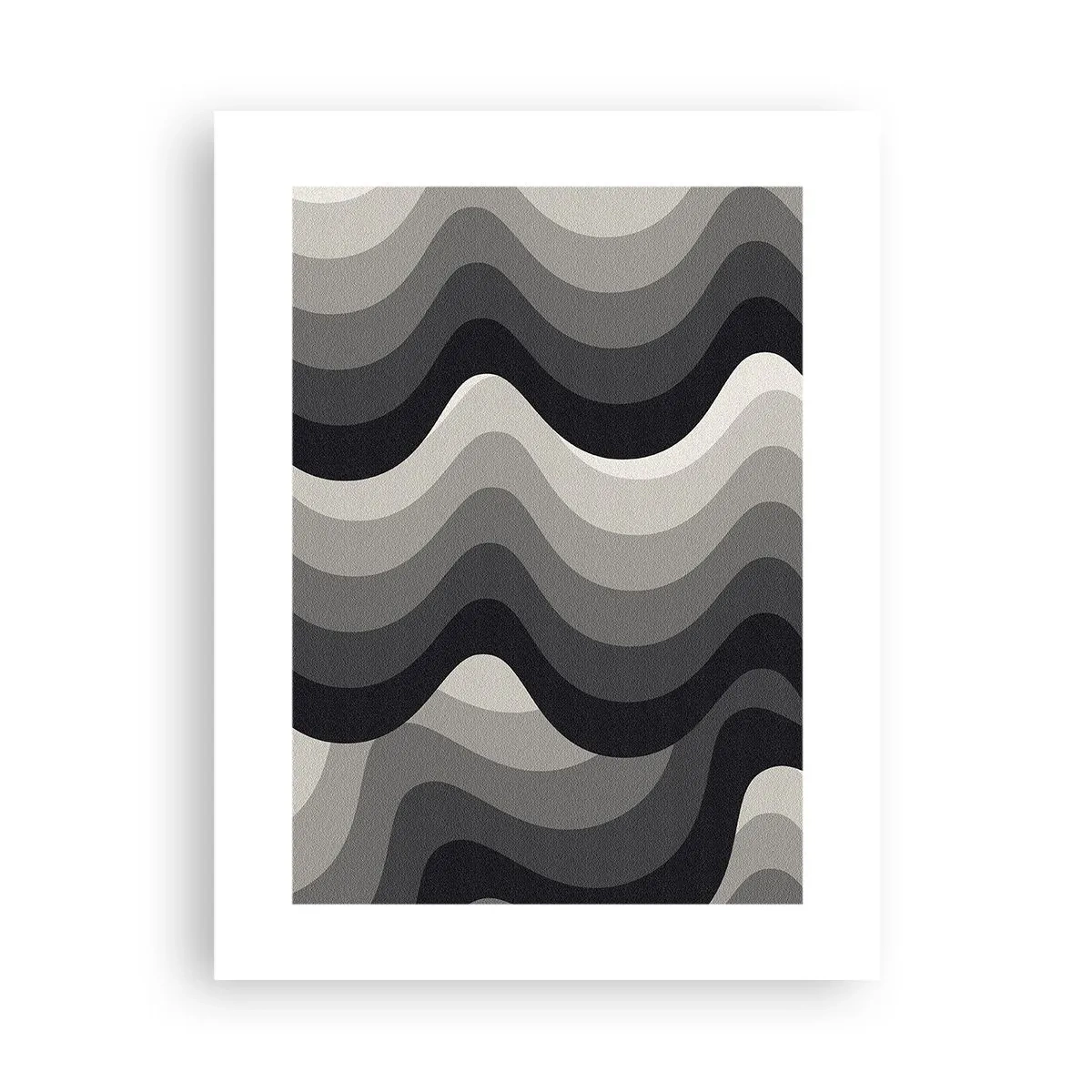 Poster - Eine Welle nach der anderen - 30x40 cm
