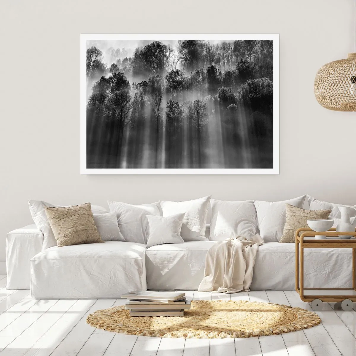 Poster - In Lichtstrahlen - 70x50 cm