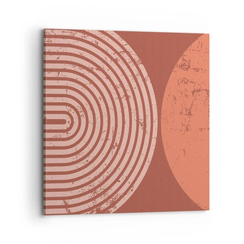 Bild auf Leinwand - Leinwandbild - Enge Beziehung - 70x70 cm