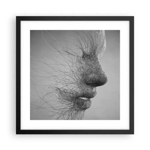 Poster in einem schwarzem Rahmen - Der Geist des Windes - 40x40 cm