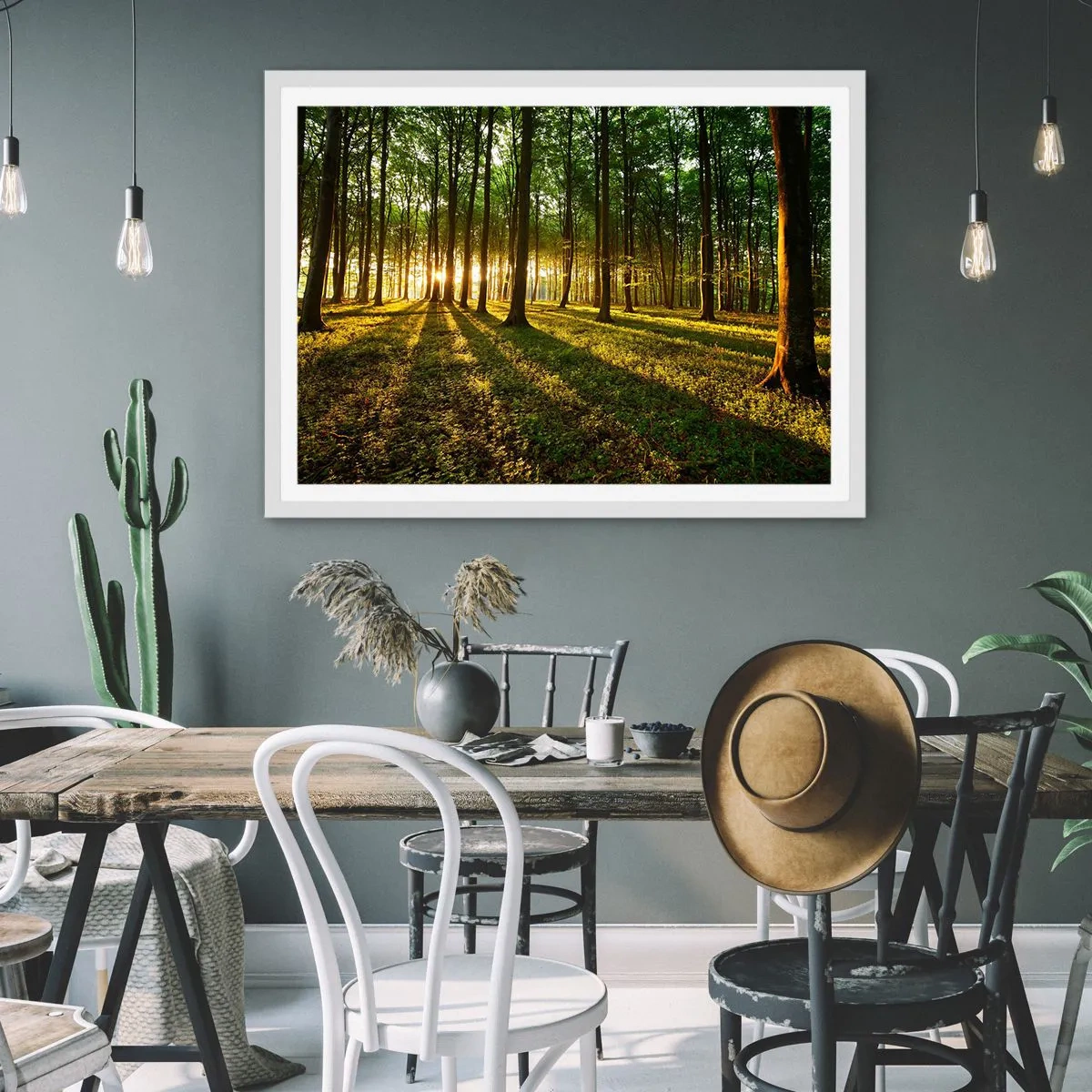 Poster in einem weißen Rahmen - Alle Frühlingsfotografie - 40x30 cm