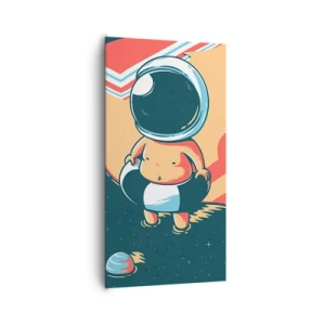 Bild auf Leinwand - Leinwandbild - Aus einer anderen Perspektive - 65x120 cm