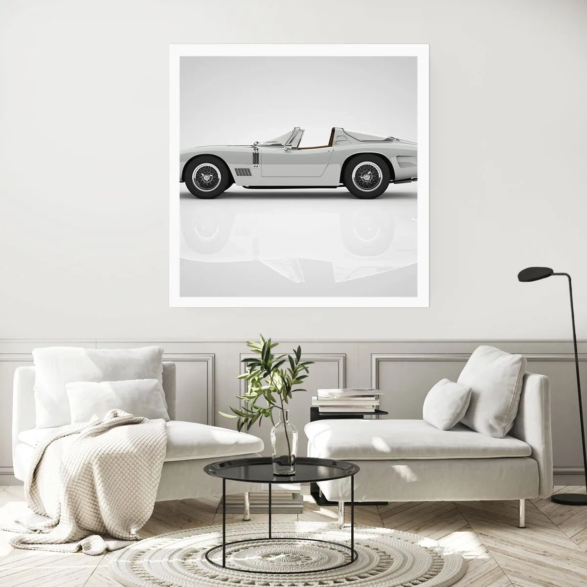 Poster - Spaß versprochen - 40x40 cm