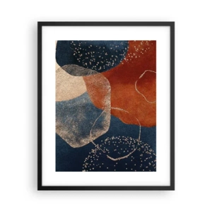 Poster in einem schwarzem Rahmen - Die Leichtigkeit des Seins - 40x50 cm