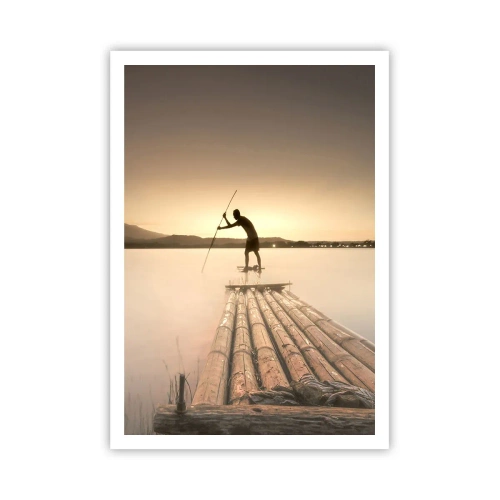 Poster - Vor dem schlafen gehen - 70x100 cm