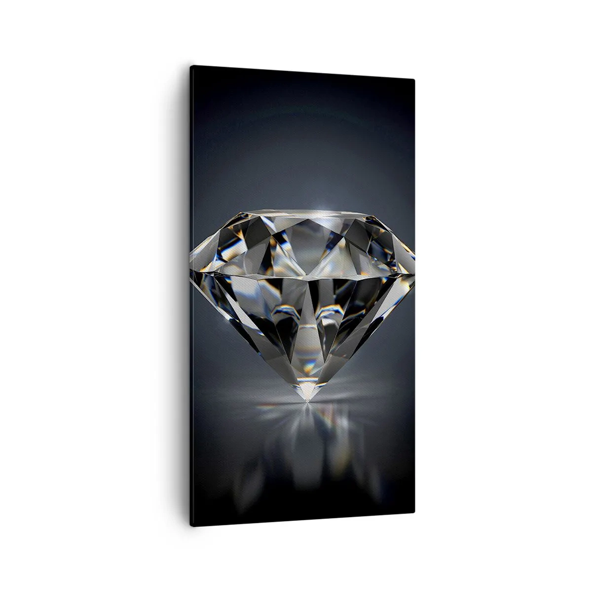 Bild auf Leinwand - Leinwandbild - Beste Freundin - 55x100 cm